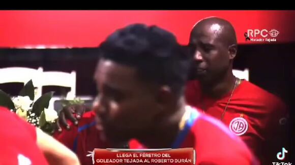 TROME | ‘Cuto’ Guadalupe en los funerales del ‘Pana’ Tejada