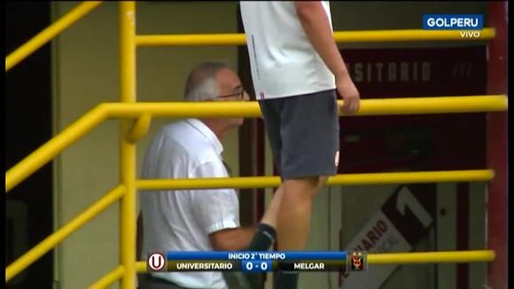 Jorge Fossati fue protagonista en victoria de Universtario (GOLPERU)