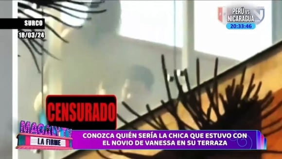 TROME - ¿Quién es la mujer del ampay del novio de Vanessa López?