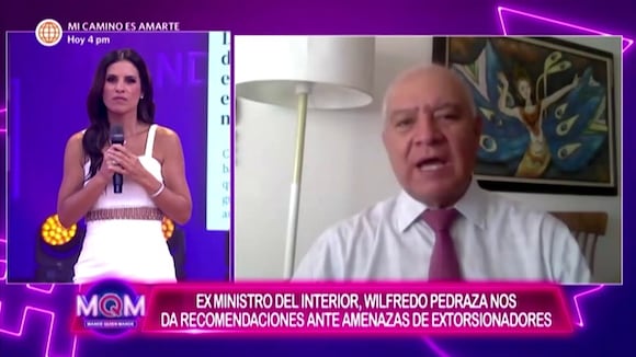 Maria Pía se indigna cuando escucha los audios que le llega al Doctor Olaya