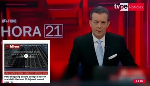 Medios internacionales informan sobre la tragedia en Real Plaza de Trujillo