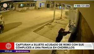 Chorrillos: raqueteros roban pertenencias a familia a punta de pistola