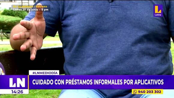 Préstamos informales por aplicativos