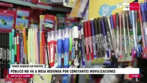 Mesa Redonda: Comerciantes rematan sus productos a precio de costo por protestas en el país