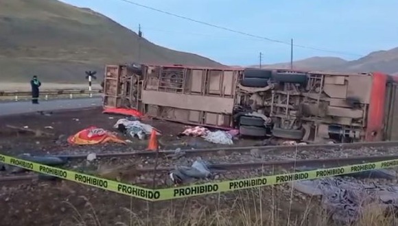 Puno: Al menos diez personas murieron en trágico accidente.