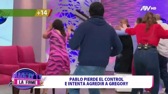 Fuerte pelea en el set de Andrea Llosa