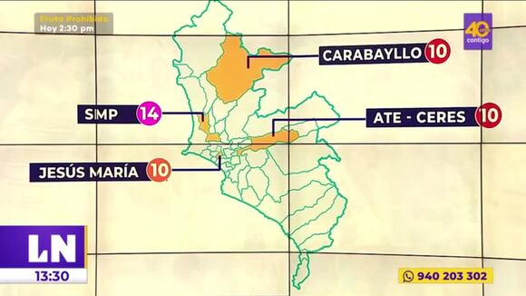 Senamhi: Estos son los 4 distritos de Lima con mayores niveles de radiación UV