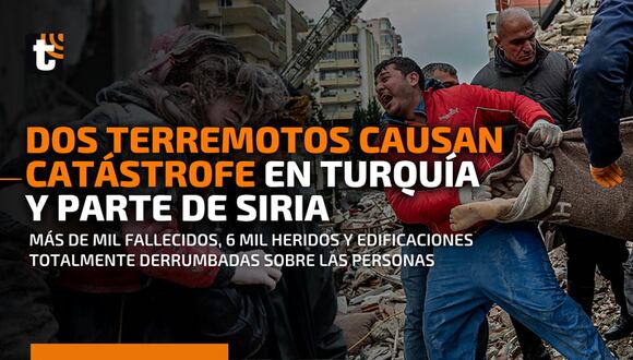 Terremotos afectan a Turquía y parte de Siria