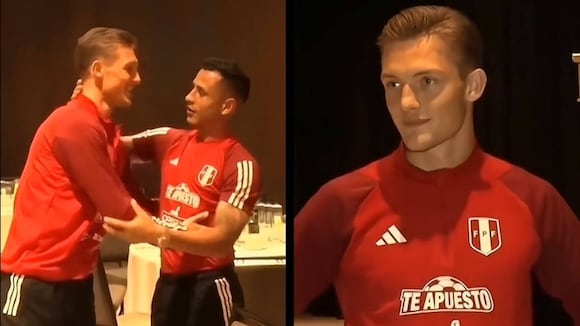 TROME | El recibimiento de Oliver Sonne en la selección peruana (TikTok @fbgcomps)