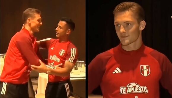 TROME | El recibimiento de Oliver Sonne en la selección peruana (TikTok @fbgcomps)