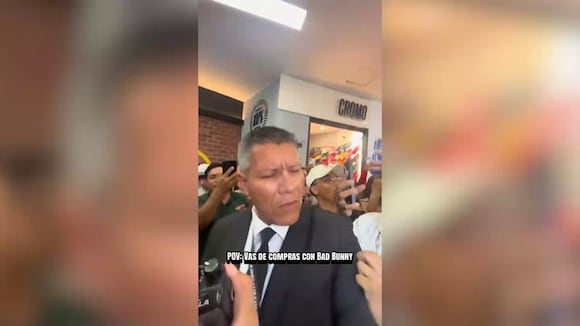 TROME - Fanáticos persiguen a Bad Bunny falso