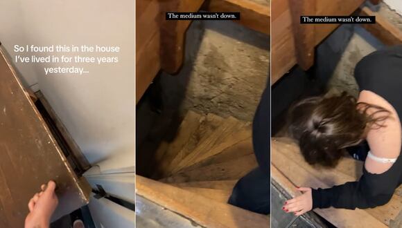 Viral: Joven descubre escaleras secretas y una habitación oculta en su casa mientras limpiaba