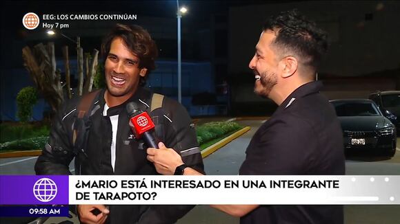 Mario Irivarren descarte romance con chica reality