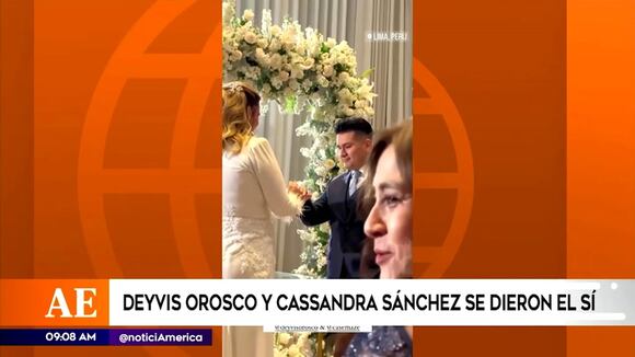 Boda De Deyvis Orosco y Cassandra Sánchez