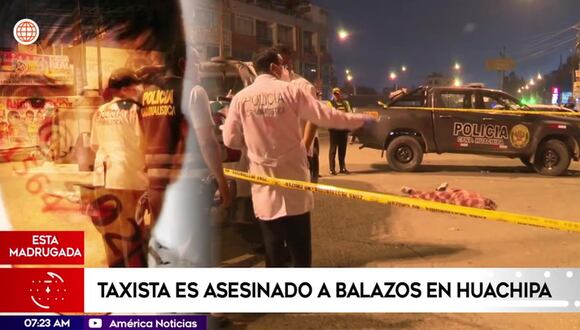 Huachipa: Taxista de 27 años es asesinado a balazos por sujetos en motocicleta