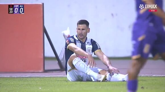 Lesión de Guillermo Enrique ante Comerciantes Unidos | Video: L1MAX