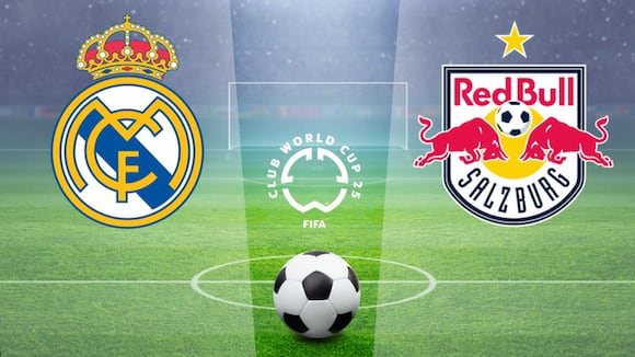 Real Madrid vs RB Salzburg por el Mundial de Clubes FIFA 2025