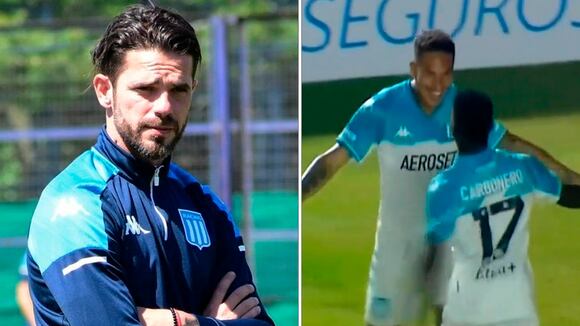 Gago elogia a Paolo Guerrero tras marcar su primer gol con Racing: “Tiene una jerarquía increíble”