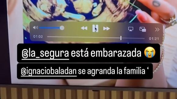 TROME - ‘La Segura’ e Ignacio Baladán serán papás