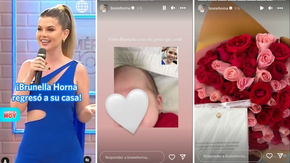 Richard Acuña felicita a Brunella Horna por su regreso a 'América Hoy': "Disfruta cada momento"