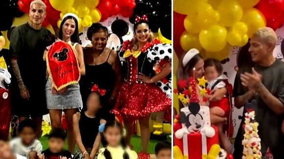 Paolo Guerrero y Ana Paula Consorte celebraron a lo grande el primer año de su hijo