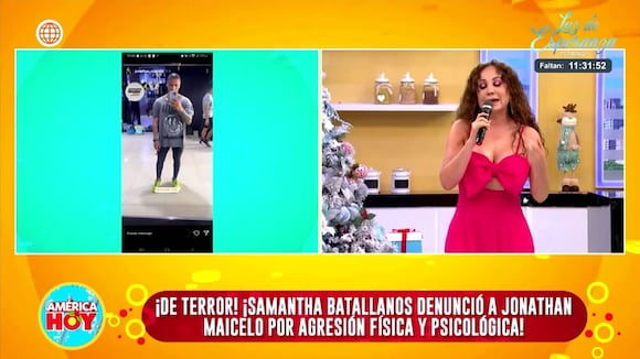 Janet Barboza ofrece detalles entre Samantha y Maicelo