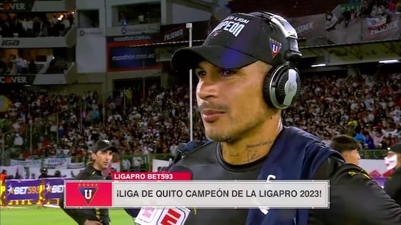 Declaraciones de Paolo Guerrero tras ganar con Liga. (Vídeo: ESPN).