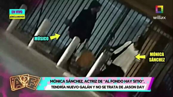 TROME - Mónica Sánchez es captada pasando la noche con músico 11 años menor ¿encontró el amor?