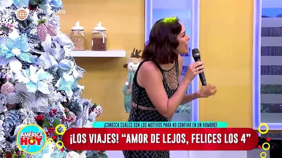 Karen Schwarz habla de su relación con Ezio Oliva