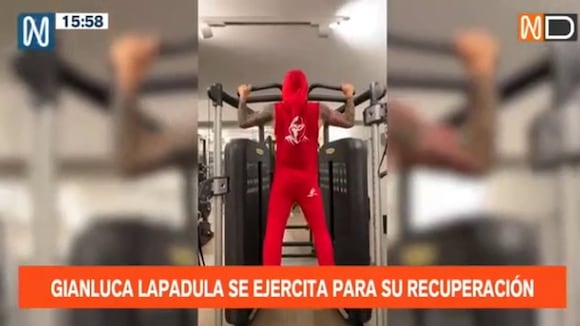 Gianluca Lapadula empezó a entrenar tras operación de tobillo (Video: @gl9)