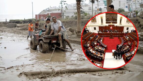 Huaicos en el Perú: Congresistas viajan al extranjero en plena emergencia
