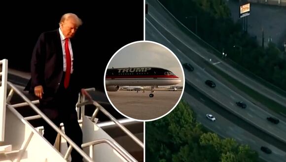 Estados Unidos: Trump llega a Atlanta para lectura de cargos
