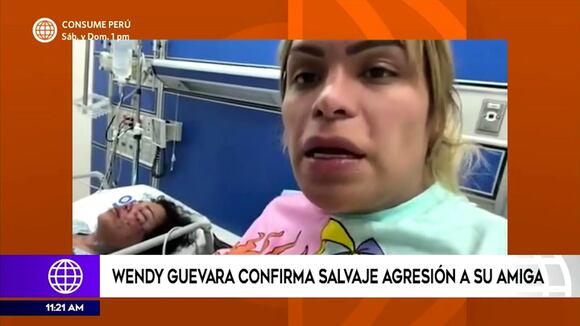 Agreden a amiga de Wendy Guevera