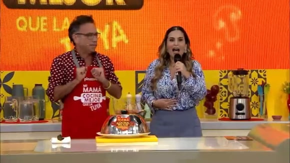 TROME - Carlos Galdós asegura que él cocina en su casa y echa a su esposa: “Marita casi me quema la cocina”