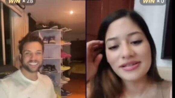 TROME | Nicola Porcella se queda EN SHOCK al hacer en vivo con hija de Luigui Carbajal (Video: Tiktok)