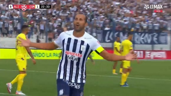 Hernán Barcos marcó el 1-1 de Alianza Lima sobre Comerciantes Unidos. (Video: L1 MAX)
