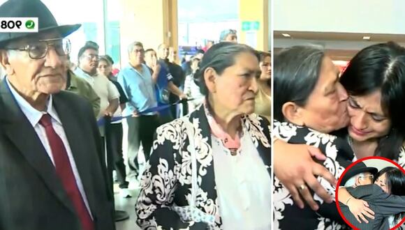 Sorpresa navideña de ancianos