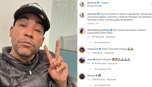 “Hoy me levanté sin cáncer y agradecido”: Don Omar anuncia que está en recuperación