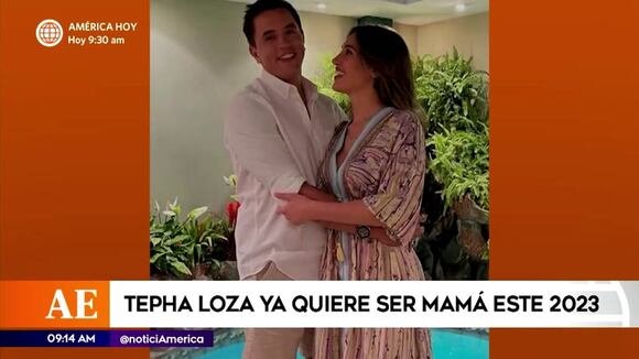 Tepha Loza confiesa que quiere ser madre