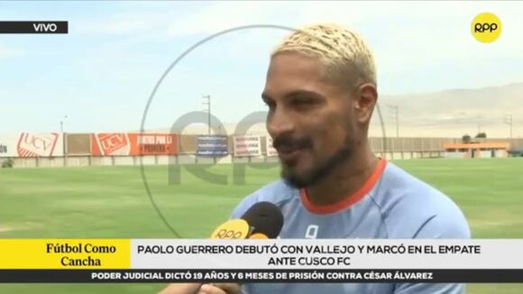 Paolo Guerrero habla sobre llegada de Christian Cueva a César Vallejo (Video: RPP)