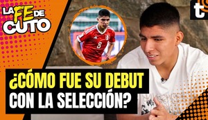 Piero Quispe y su debut en la selección: “No me puse feliz, estaba concentrado”