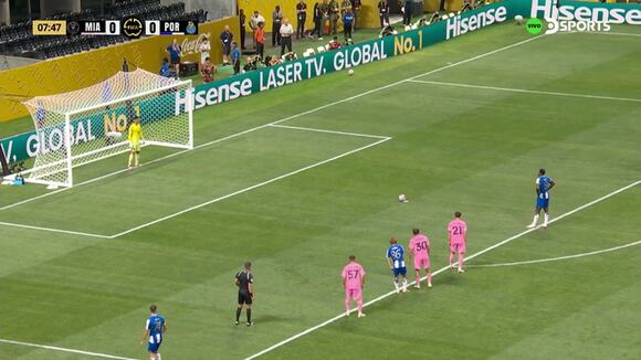 Gol de Samu para poner el primero para el Porto vs Inter Miami | Video: DSports