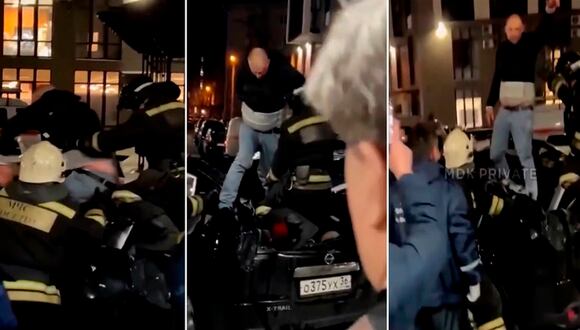 Rusia: Hombre cae desde el piso 19 de un edificio y se pone de pie por su propia cuenta