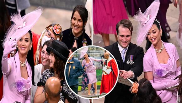 Así fue la presencia de Katy Perry en la coronación del rey Carlos III en Westminster