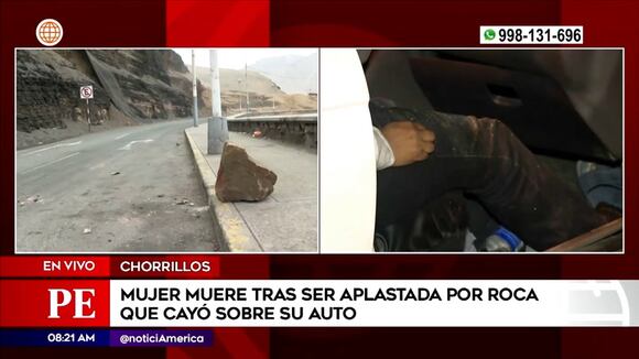 Cierran tramo de la Costa Verde tras accidente