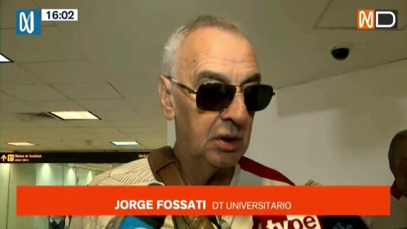Jorge Fossati comentó su caída en práctica en el Monumental (Video: Canal N)