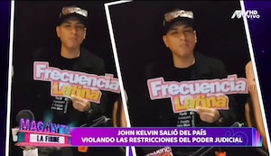 ¿John kelvin podría volver a la cárcel? Habría salido del país violando las restricciones del Poder Judicial