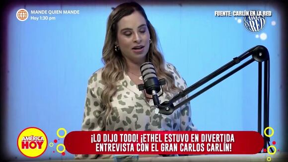 Ethel Pozo se defiende criticas a su vestuario
