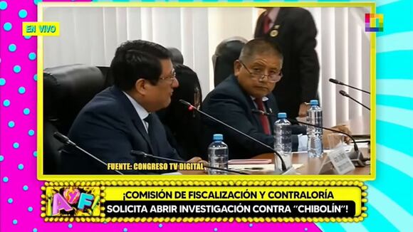 TROME - Andrés Hurtado: piden a la Comisión de Fiscalización investigar presuntos nexos entre ‘Chibolín’ y fiscal Peralta.
