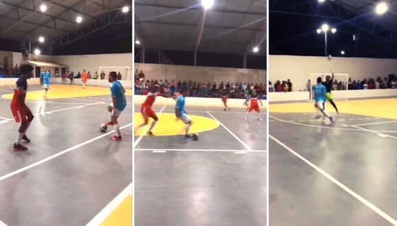 Equipo de futsal brasileño anota golazo de 'TikiTaka'